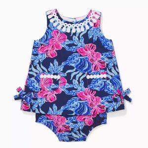 NWT Lilly Pulitzer baby Shift dress with bloomers.